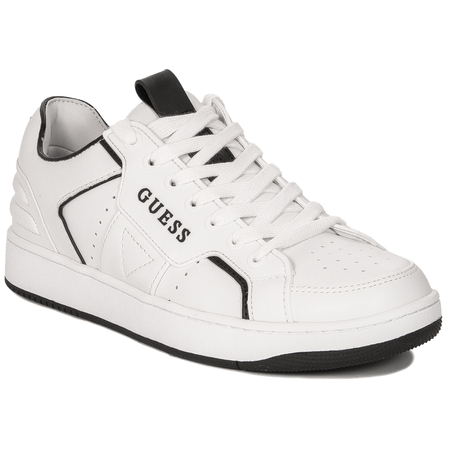 Guess Sneakersy damskie na platformie BIANQA WHITE białe