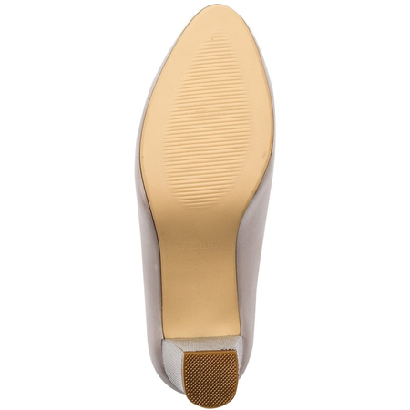 Sergio Leone PB130 Silver Pearl Pumps