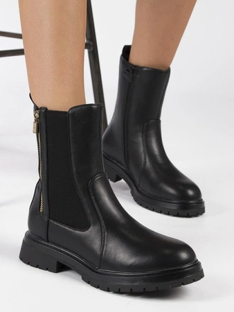 Tommy Hilfiger Botki Damskie Czarne