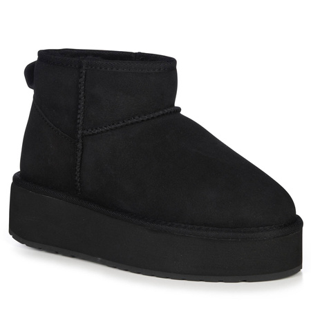 EMU Australia Stinger Micro Flatform Black Boots