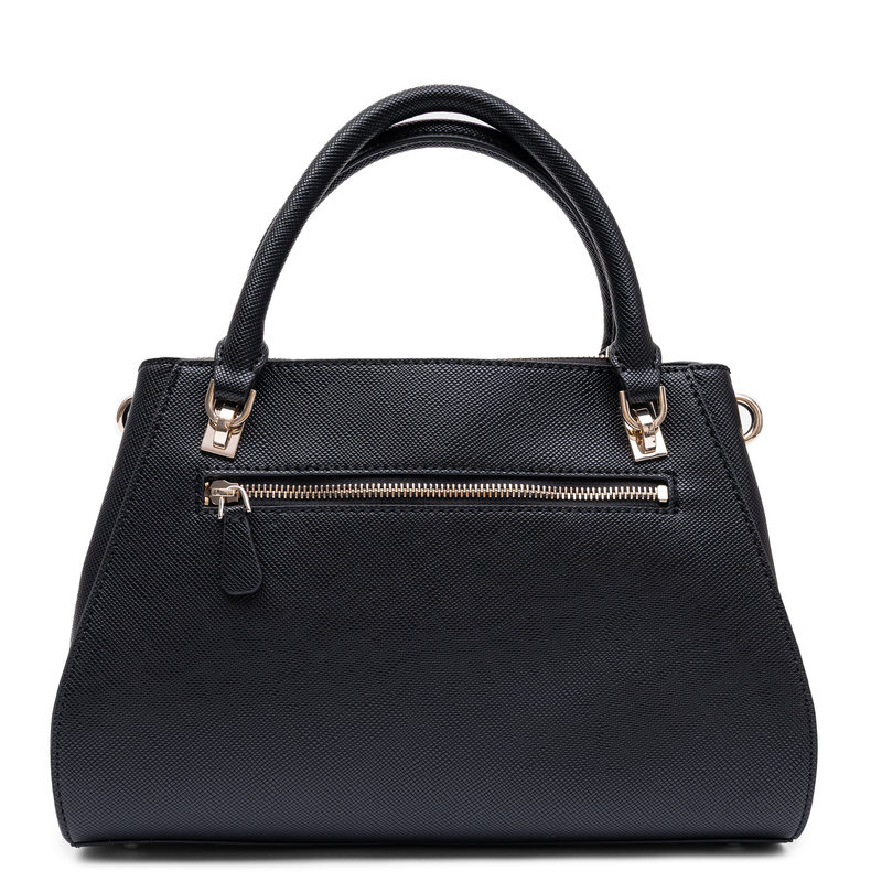 Guess Klasyczna Torebka Kuferek Do Ręki I Na Ramię Elegancka Czarna HWZG9672070-BLACK