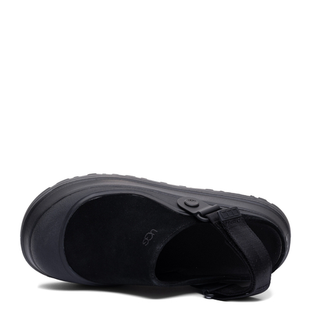 UGG Women's Suede Platform Clogs Black 1180256-BLK