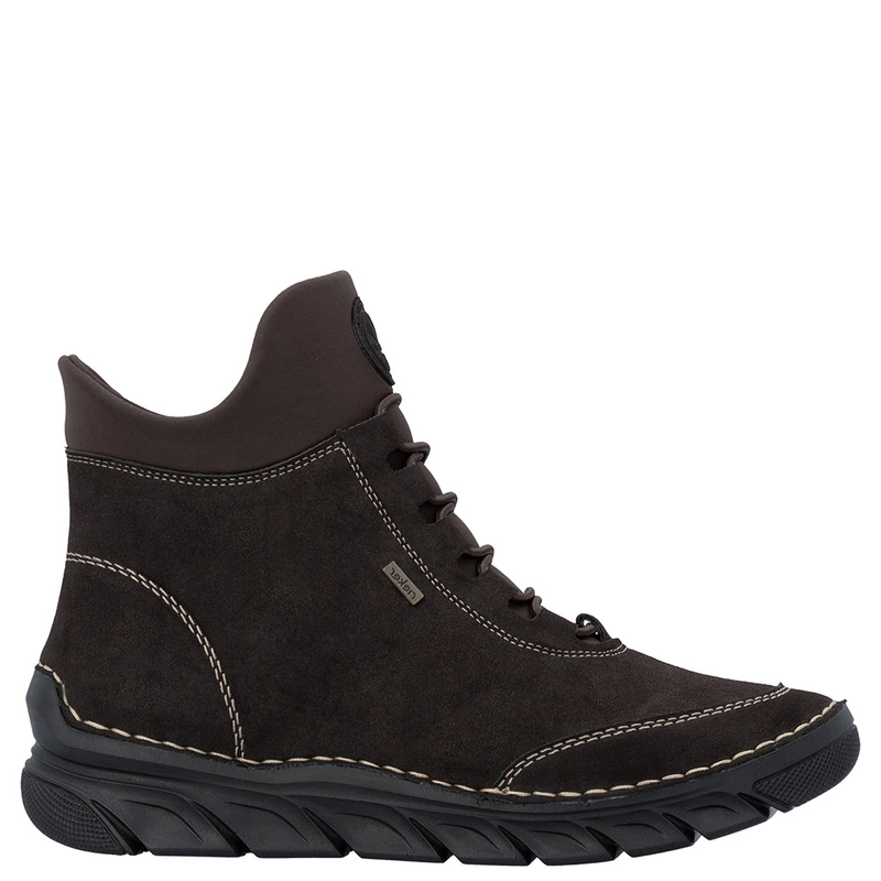 Rieker Comfortable Warm Platform Women's Ankle Boots Brown 55069-25-BNZ