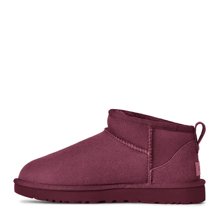 Ugg Women's Snow Boots in Classic Ultra Mini Burnt Magenta