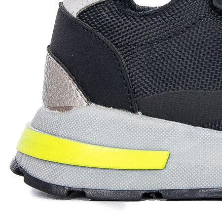 Sneakersy Big Star II374078 Black Czarne