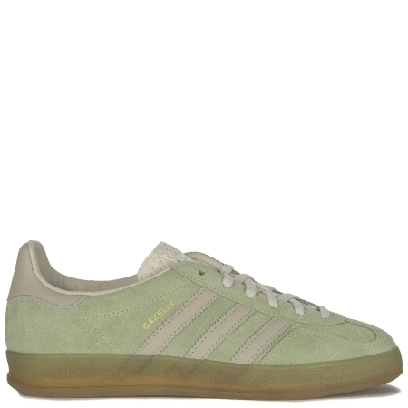 Adidas Gazelle Indoor W Sneakersy skórzane seledynowe
