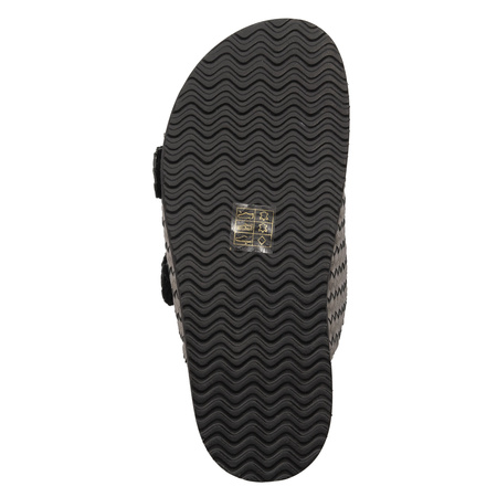 Inuovo Women's Leather Flip-Flops Silver