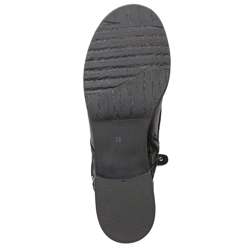 Maciejka 05582-01/00-7 Black Lace-Up Boots