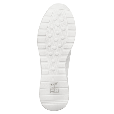 S.Barski Women's Low shoes White-Gold