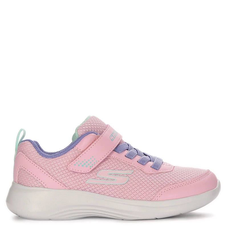 Skechers Lightweight Breathable Mesh Girls' Sports Sneakers Pink 303573L-LTPK