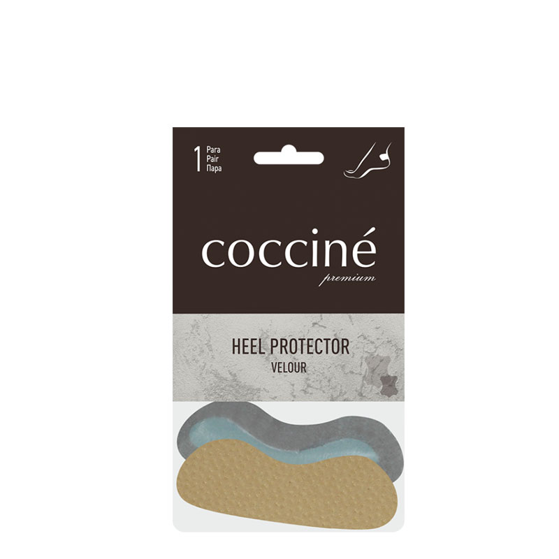 Coccine Heel Protector Welur 665-90-05C