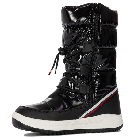Tommy Hilfiger Women's Black Snow Boots