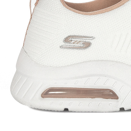 Skechers Sneakersy Damskie 117379OFWT Białe