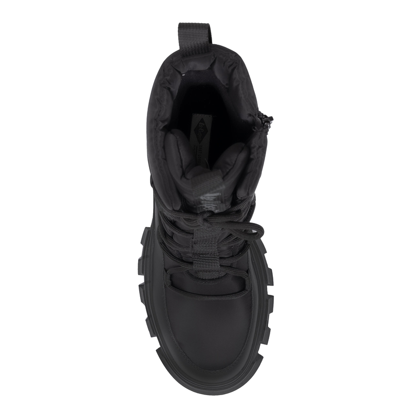 Lee Cooper Puchowe Śniegowce Na Platformie Czarne LCJ-24-47-3144