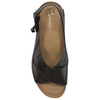 Maciejka Black Leather Sandals