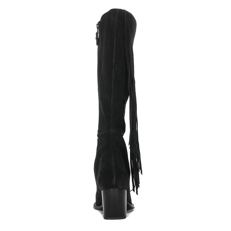 Maciejka 05774-01/00-6 Black Knee-High Boots