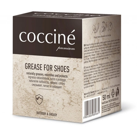 Coccine Grease For Shoes Tłuszcz do Skóry Ochrona Przed Solą i Wilgocią 55-29-50-01C