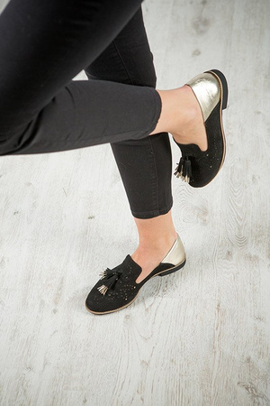 Maciejka 04484-01-00-5 Black Flat Shoes