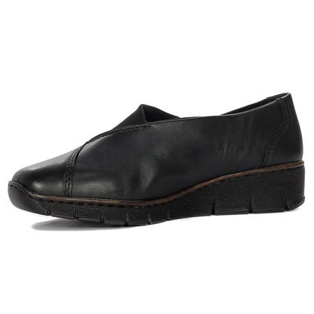 Rieker 53763-00 Schwarz Black Low Shoes