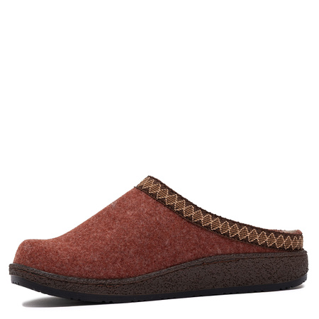Inblu Wygodne Kapcie Damskie Tkaninowe Rdzawe NL000009-ROST