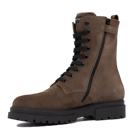 Tommy Hilfiger Botki Damskie Light Brown