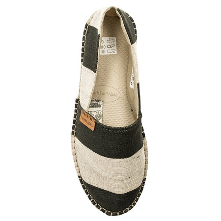 Havaianas 4145543.0090 Hav Espadrille Classic Flatform Eco Black Flat Shoes