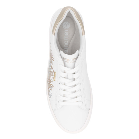 Remonte Women's Leather White Sneakers