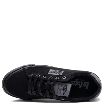 Lee Cooper Men's Classic Lace-Up Textile Sneakers Black LCW-26-02-4092M