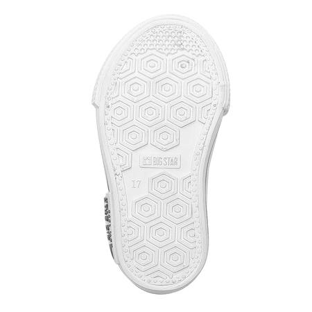 Big Star Black children's slip-on black sneakers