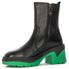 Maciejka 05746-09/00-7 Black+Green Boots