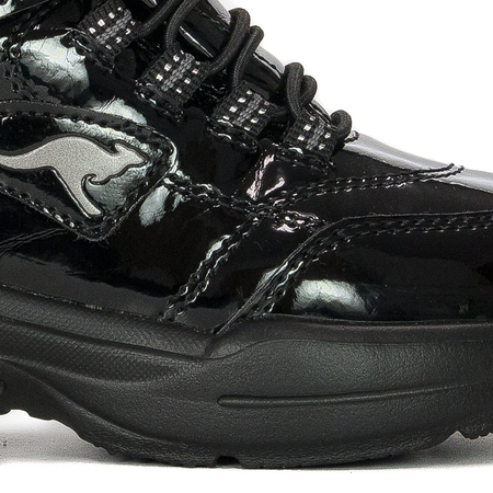 Botki dla dziewczynki Kangaroos 18789-5500 Jet Black/Mono