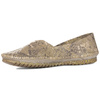 Maciejka Women's Leather Half-Shoes Beige Gold