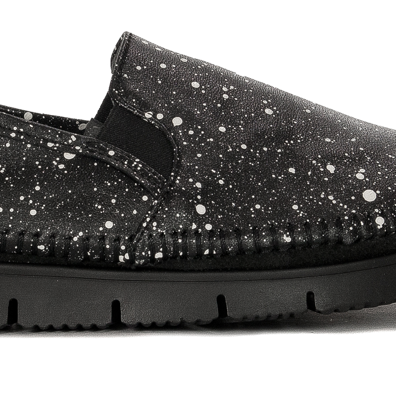 Maciejka Black with Dots Low Shoes