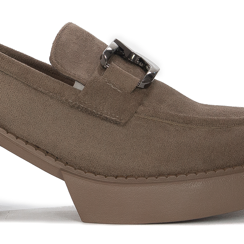 T.Sokolski women's taupe flat shoes