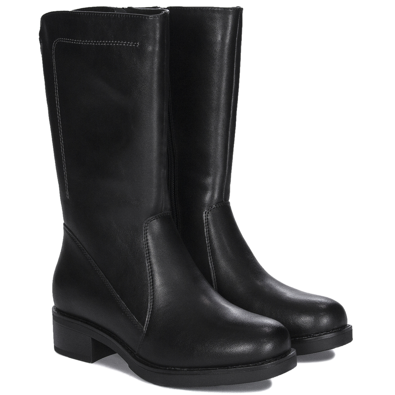 Sergio Leone Black Women's Warmed Boots