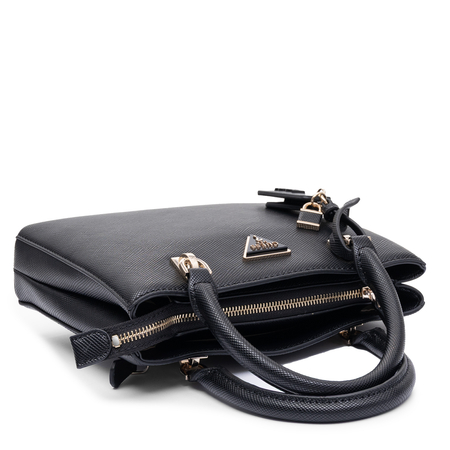 Guess Torebka Damska Do Ręki I Na Ramię Elegancka Czarna ZG967205-BLACK