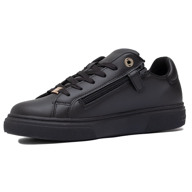 Tommy Hilfiger Sneakers Side Zip Women’s Platform Black T3A9-33982-1355X208