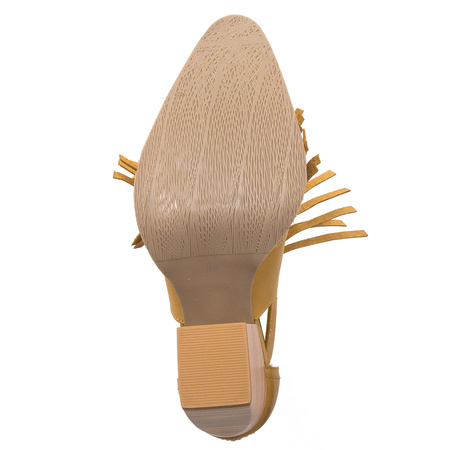 Maciejka 05807-07/00-5 Women's Yellow Shoes