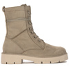 Marco Tozzi Taupe Nubuk Leather Boots