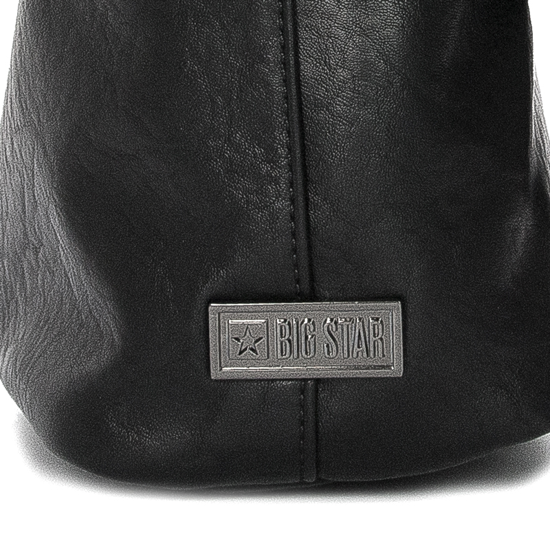 Black Big Star Black Bag