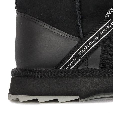 EMU Australia Black Blurred W12641 Black