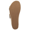 Maciejka Women's Leather Flip-Flops Gold