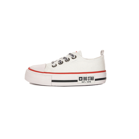 Big Star Trampki dziecięce wsuwane White białe