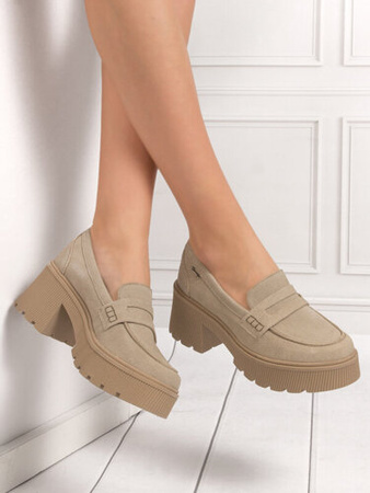 Maciejka Women's Pistachio High Heeled Shoes