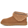 UGG Women's Snow Boots in Classic Ultra Mini Maxi Curly Chesnut