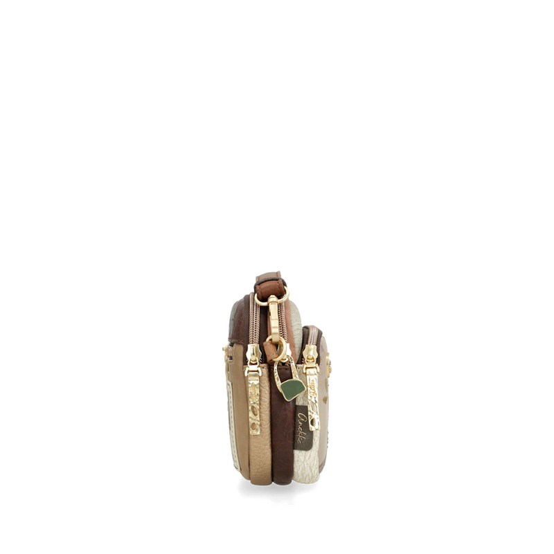Anekke Crossbody Multi-Compartment Bag With Adjustable Strap Multicolor 42703-445