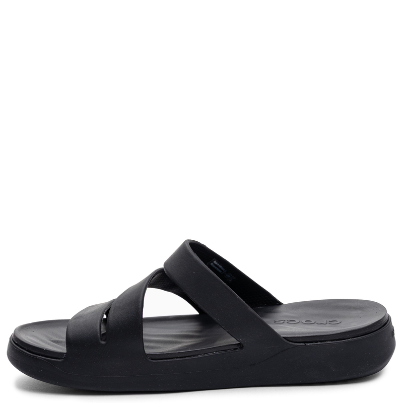 Crocs Getaway Triple Strap Slide Klapki Damskie Czarne 209587-001