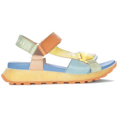 Hispanitas Women's Platform Eucalipto Nude Sandals