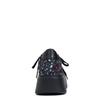 Maciejka Leather Platform Black Sneakers With Colourful Confetti Print 6191W-04/00-8