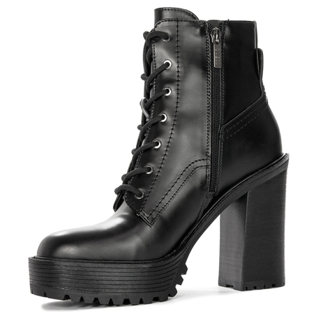 Botki damskie Guess KALISSA Black Czarne